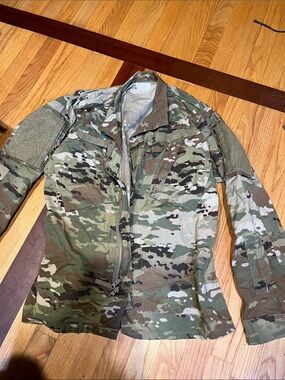 Multicam Tactical Combat Jacket Sleeve - Woodland Camo